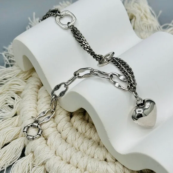 925 Love OT Buckle Bracelet - Picture 5 of 6